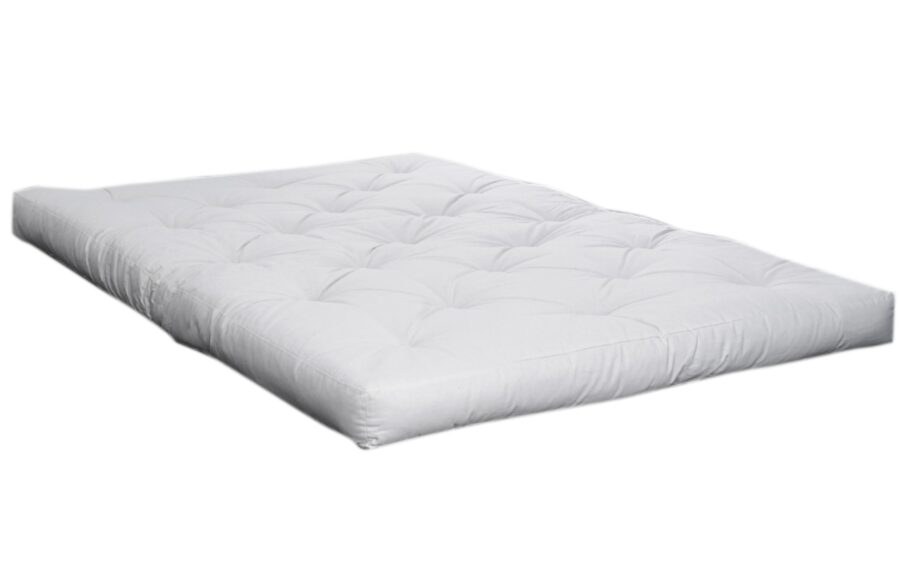 Tvrdá bílá futonová matrace Karup Design Basic 180 x 200 cm
