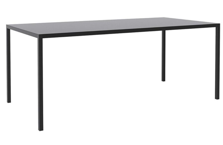 Take Me Home Černý kovový jídelní stůl Simplico 170 x 90 cm