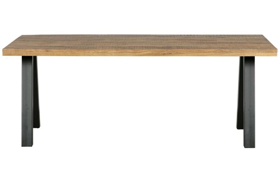 Hoorns Masivní mangový jídelní stůl Melanie 180 x 90 cm