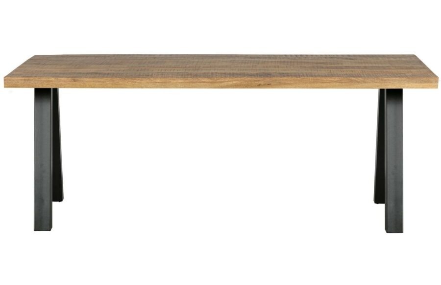 Hoorns Masivní mangový jídelní stůl Melanie 200 x 90 cm