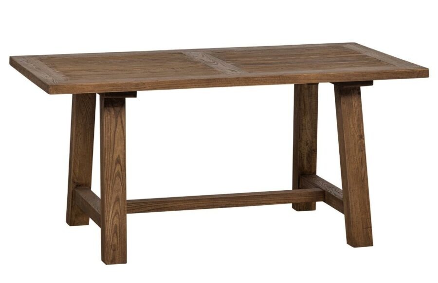 Hoorns Hnědý jilmový jídelní stůl Riordan 160 x 90 cm