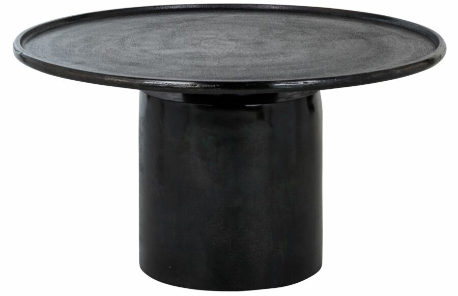 Černý kovový konferenční stolek Richmond Griffin 76 cm