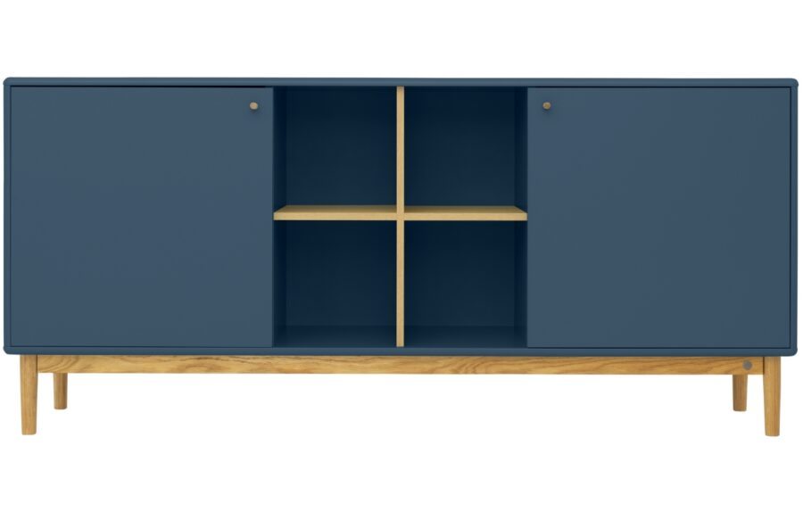 Modrá lakovaná komoda Tom Tailor Color Living 175 x 40 cm