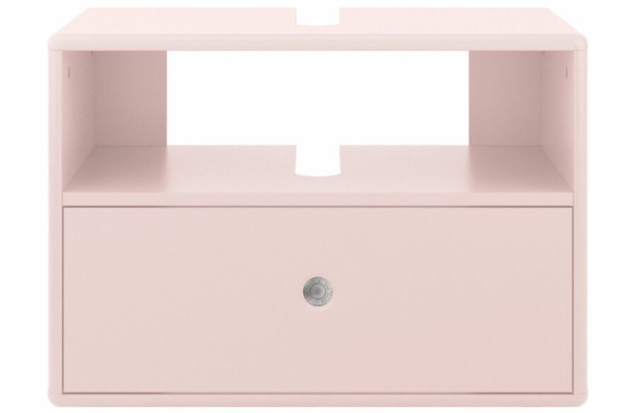 Růžová lakovaná skříňka pod umyvadlo Tom Tailor Color Bath 45 x 65