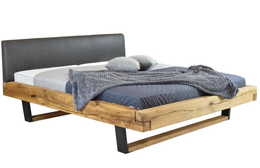 Woody Masivní dubová postel Luna II. 160 x 200 cm