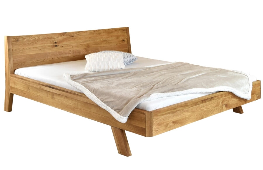 Woody Masivní dubová postel Marianna 160 x 200 cm
