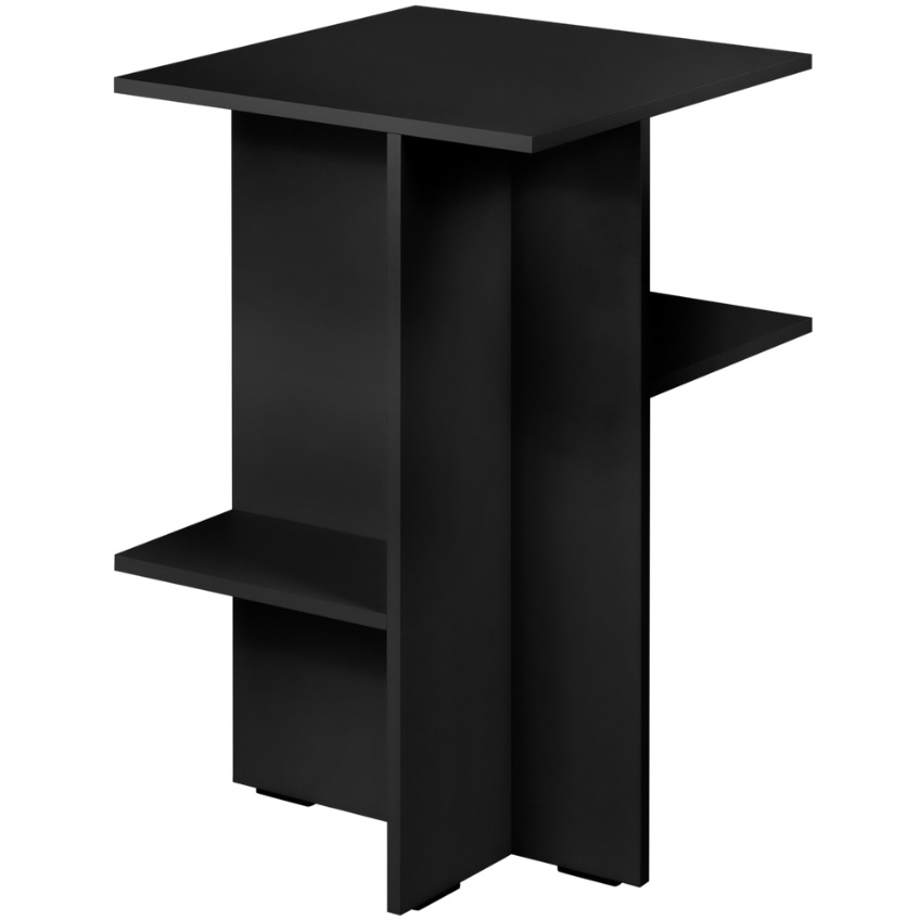 Noo.ma Černý odkládací stolek Atik 36 x 36 cm